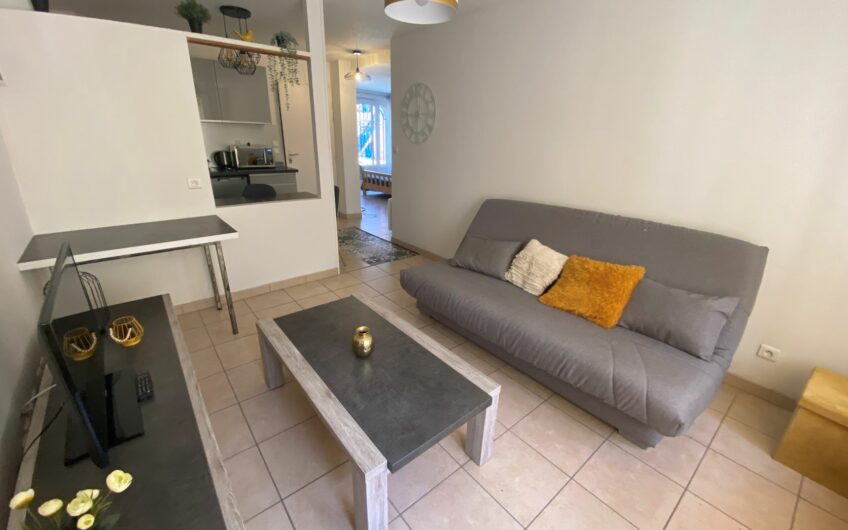 BEAU T1 MEUBLÉ DE 34.53 M² EN CENTRE VILLE