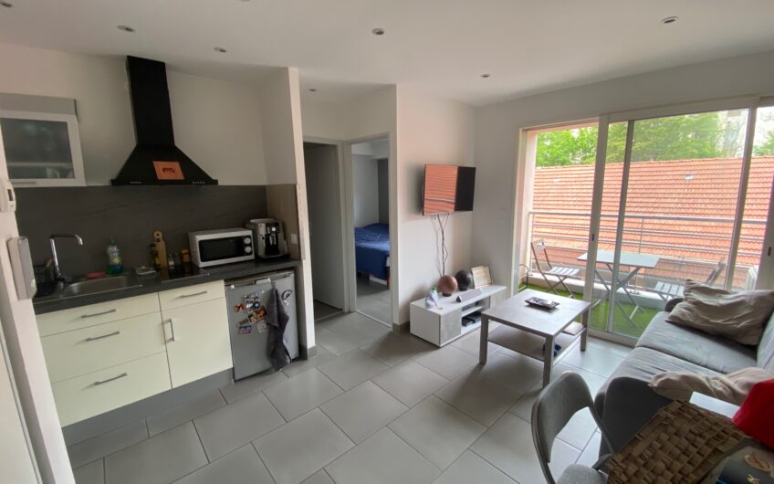 Appartement T2 meublé de 28,56 m² avec balcon