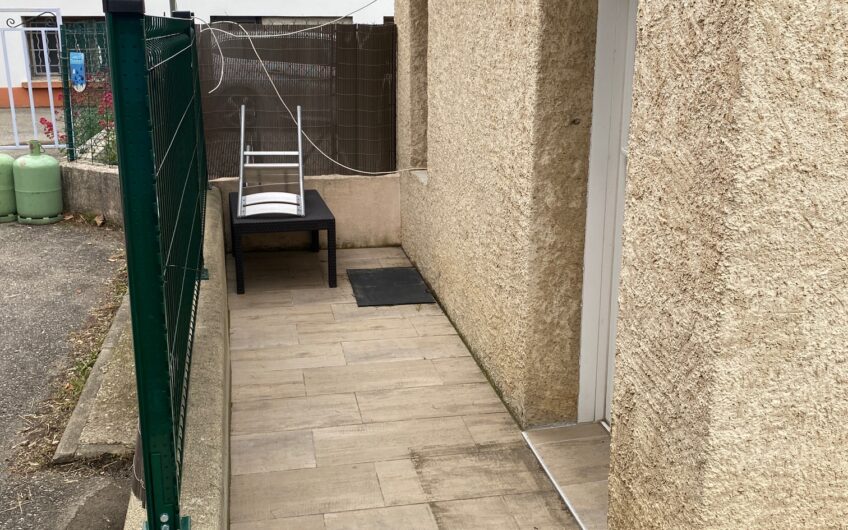 Appartement de type studio, meublé de 16.88m²