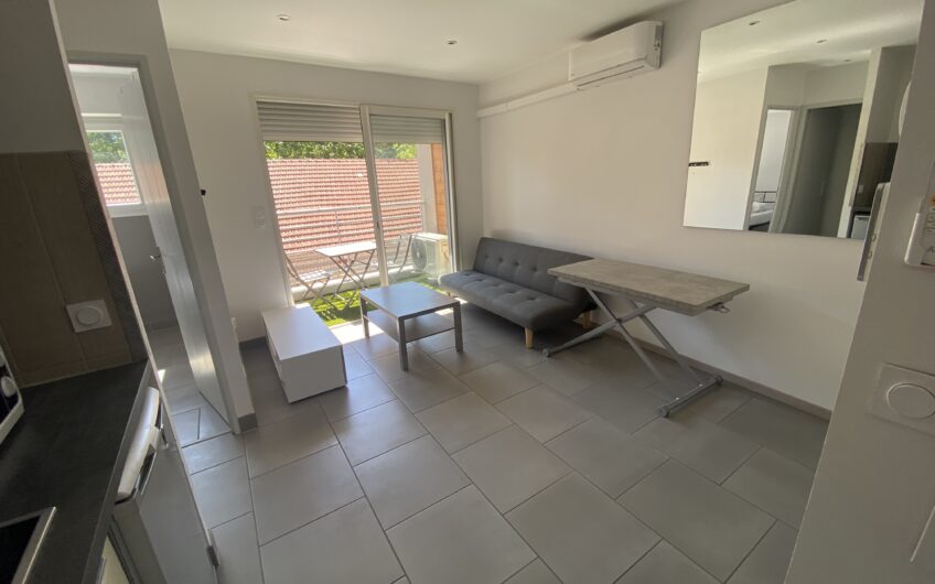 Appartement T2 meublé de 28,56 m² avec balcon
