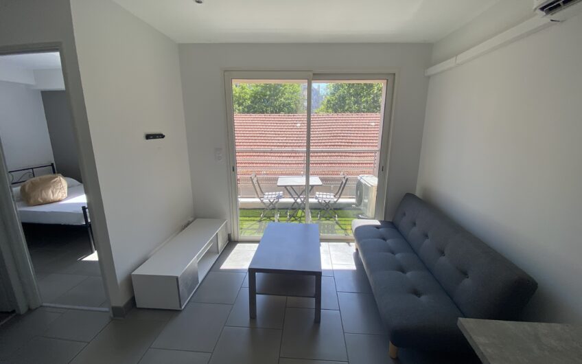 Appartement T2 meublé de 28,56 m² avec balcon