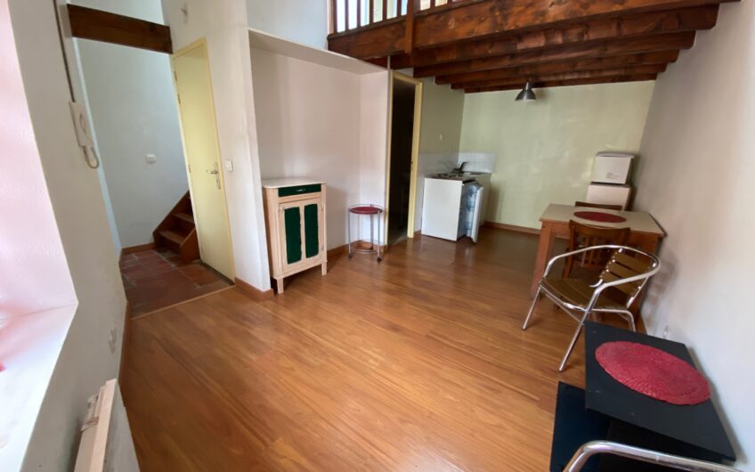 Appartement T2 en duplex de 26.96 m² meublé