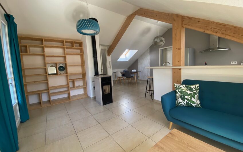 BEL APPARTEMENT T2 MEUBLE DE 64,43 M² AVEC TERRASSE ET GARAGE