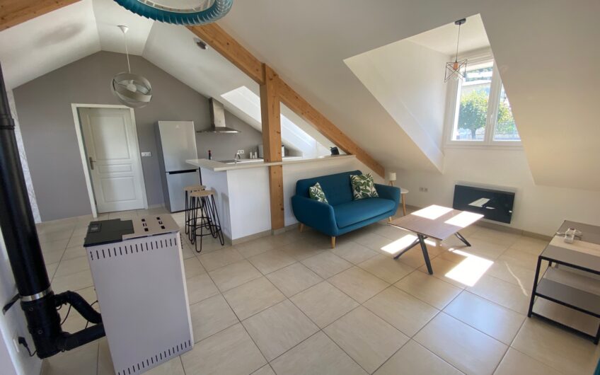 BEL APPARTEMENT T2 MEUBLE DE 64,43 M² AVEC TERRASSE ET GARAGE