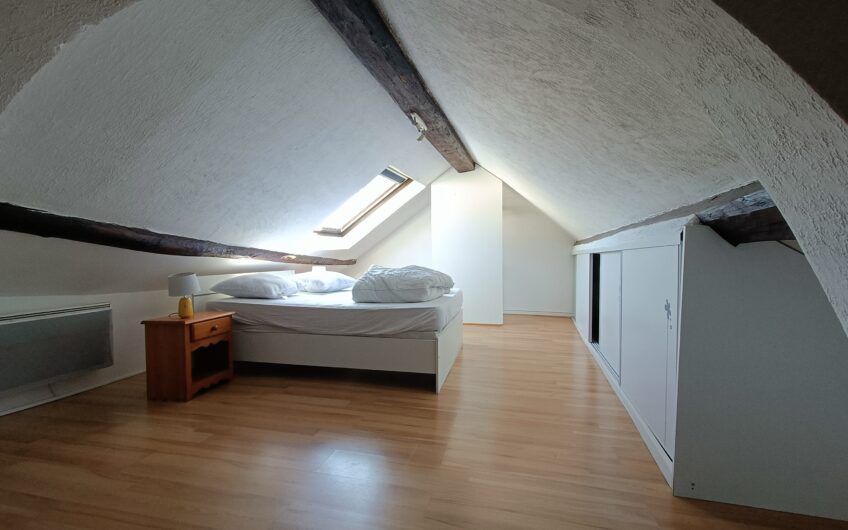 APPARTEMENT T2 EN DUPLEX DE 77.25 M² AU SOL ET 37.65 M² LOI CARREZ