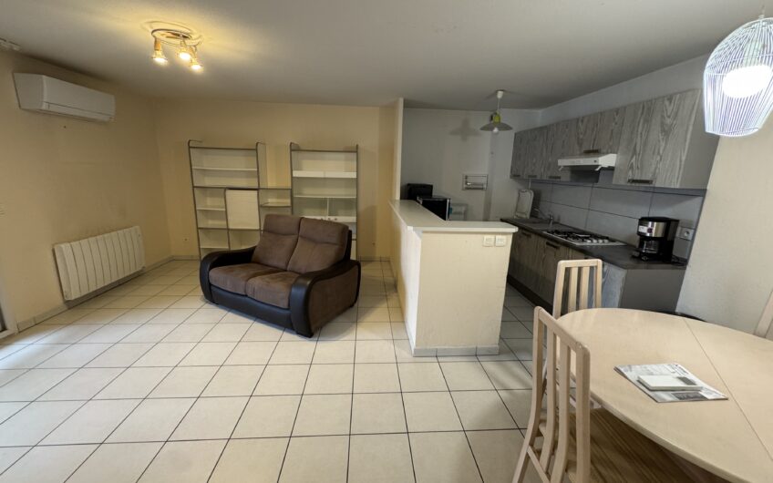 APPARTEMENT T2 DE 45.83 M² MEUBLE AVEC TERRASSE ET PARKING