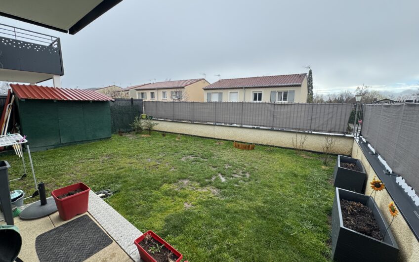 APPARTEMENT T3 DE 60 M² EN REZ-DE-JARDIN AVEC PARKING – RCE ESPRIT VERDE
