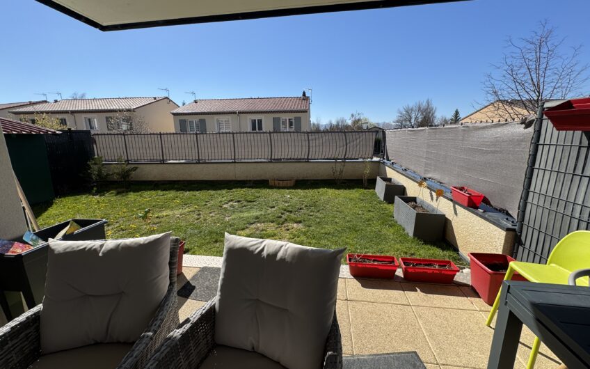 APPARTEMENT T3 DE 60 M² EN REZ-DE-JARDIN AVEC PARKING – RCE ESPRIT VERDE