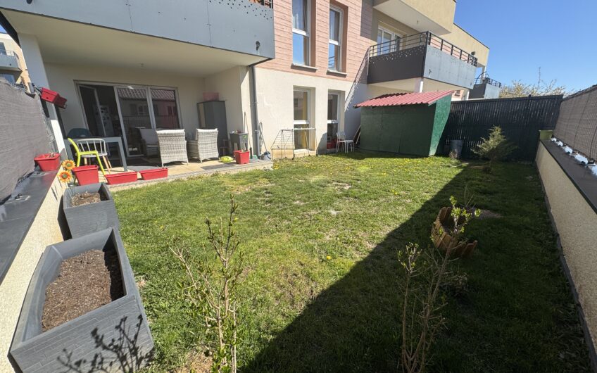 APPARTEMENT T3 DE 60 M² EN REZ-DE-JARDIN AVEC PARKING – RCE ESPRIT VERDE