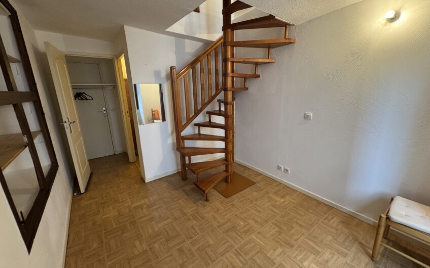 T1 de 23.72 m² en souplex en centre ville