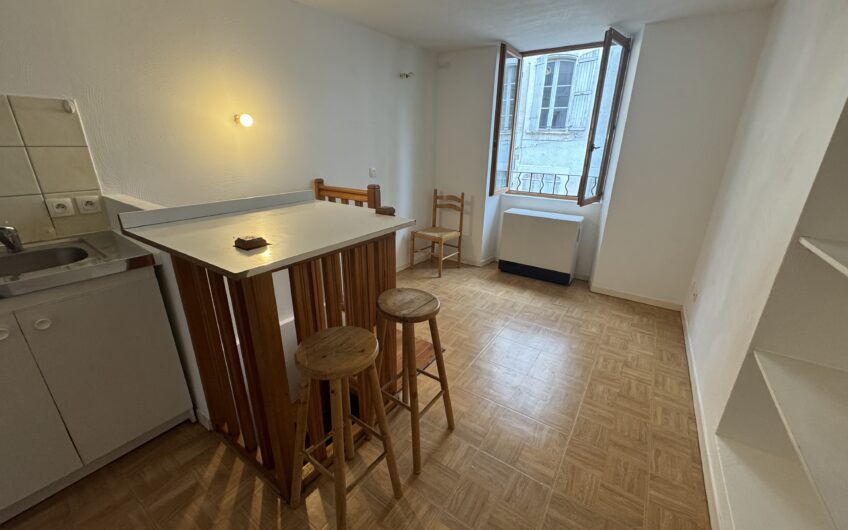 T1 de 23.72 m² en souplex en centre ville