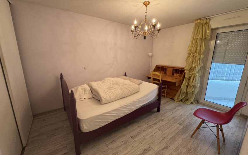 BEL APPARTEMENT MEUBLÉ T2 BIS DE 59.39 M² AVEC TERRASSE, CAVE, GARAGE ET PARKING