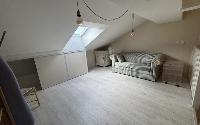 BEL APPARTEMENT MEUBLÉ T2 BIS DE 59.39 M² AVEC TERRASSE, CAVE, GARAGE ET PARKING