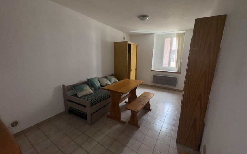 STUDIO MEUBLÉ DE 21.64 M² CENTRE VILLE DE GAP