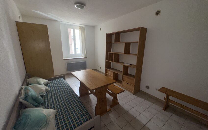 STUDIO MEUBLÉ DE 21.64 M² CENTRE VILLE DE GAP