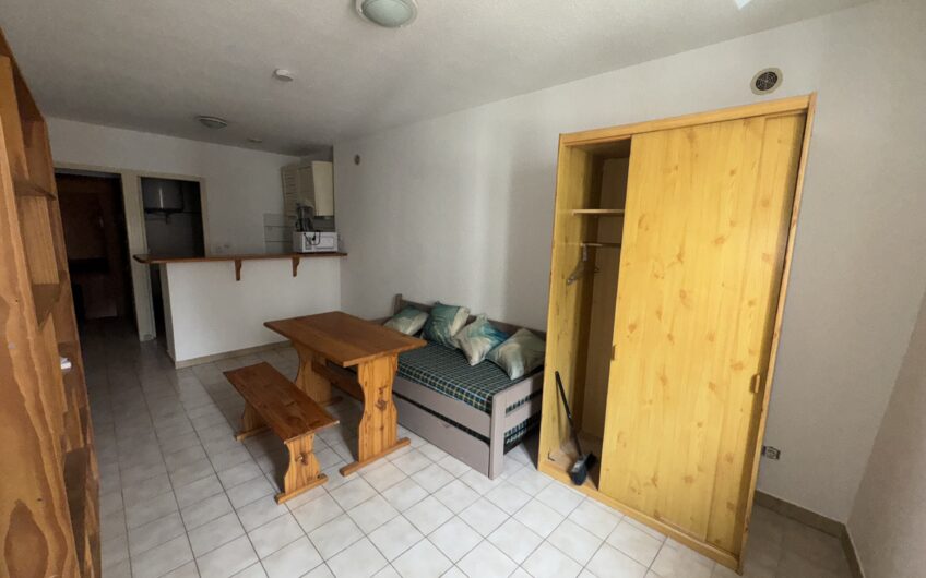 STUDIO MEUBLÉ DE 21.64 M² CENTRE VILLE DE GAP