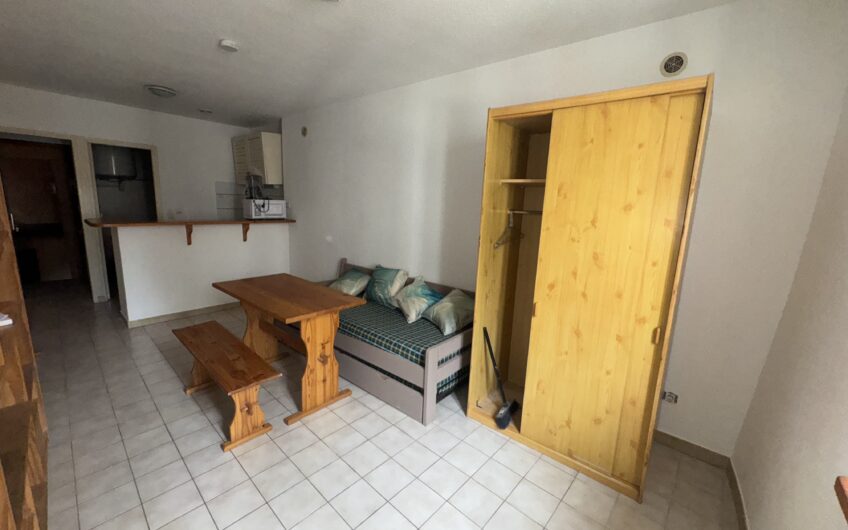 STUDIO MEUBLÉ DE 21.64 M² CENTRE VILLE DE GAP