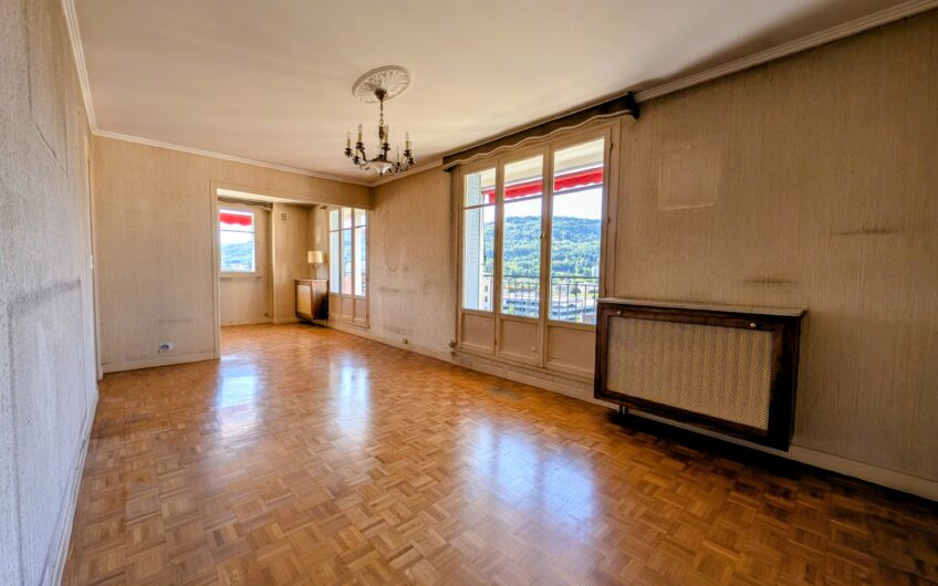 Appartement T4 de 87.40 m² avec 52 m² de terrasse en dernier étage avec vue panoramique